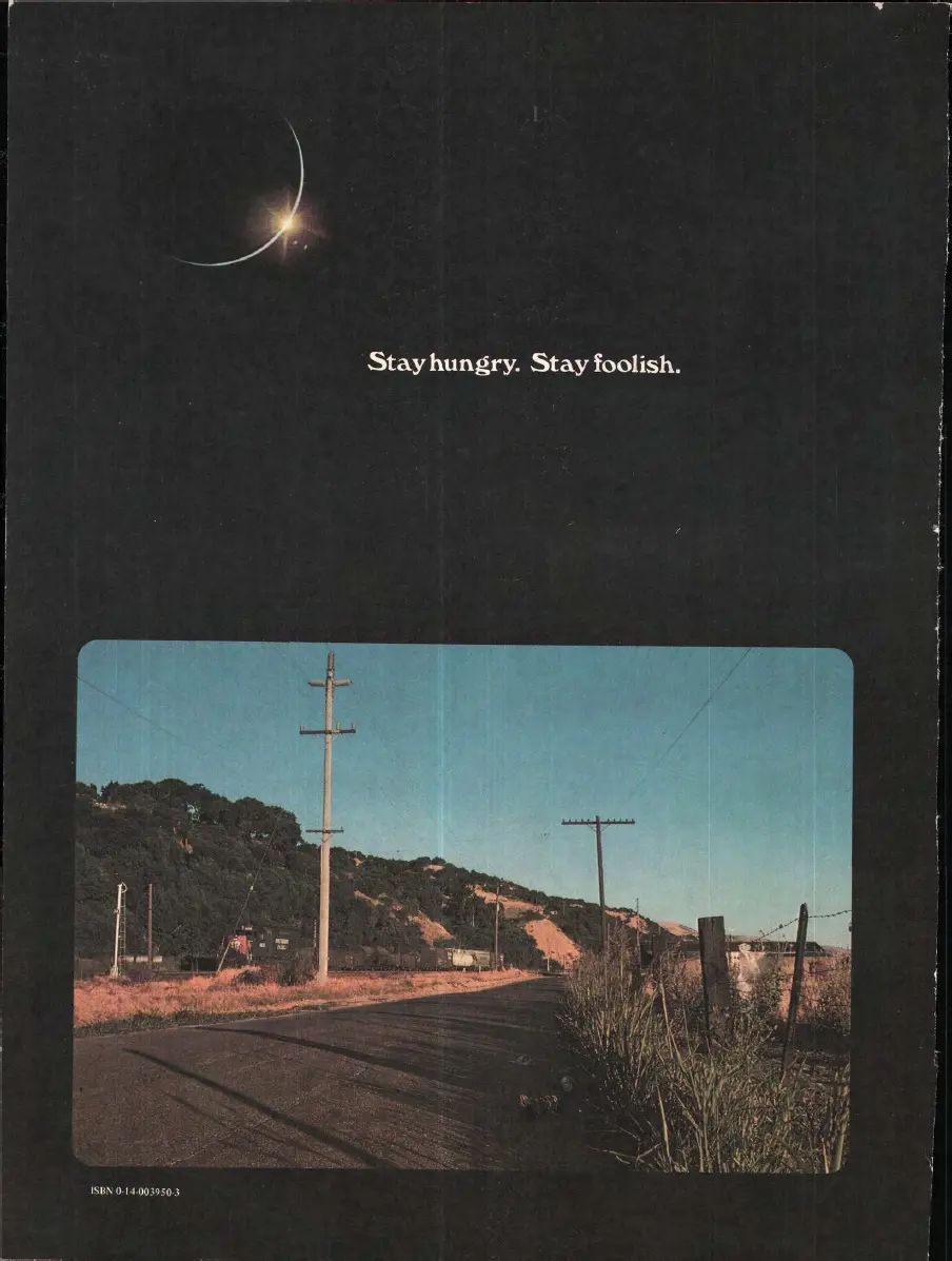 Stay Hungry. Stay Foolish|377x500