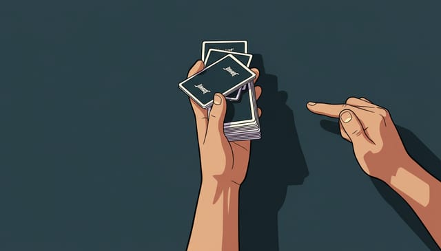 One-Handed Cardistry Flourishes